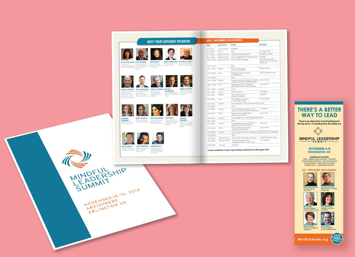 Event brand brochures